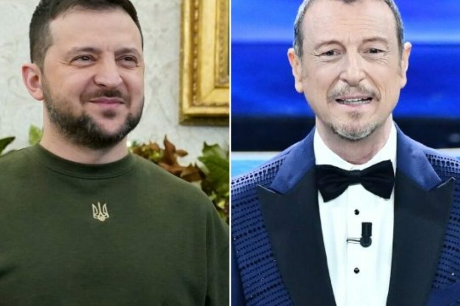 Zelensky Sanremo Coletta no video