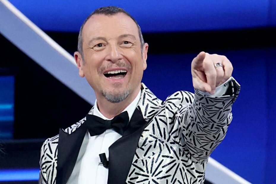 Amadeus Sanremo Instagram Gasparri