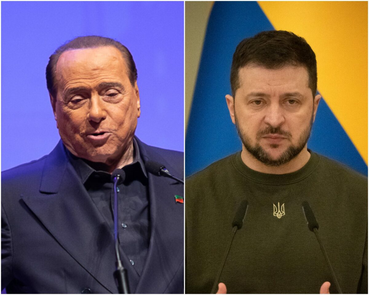 Silvio Berlusconi Zelensky Zakharova