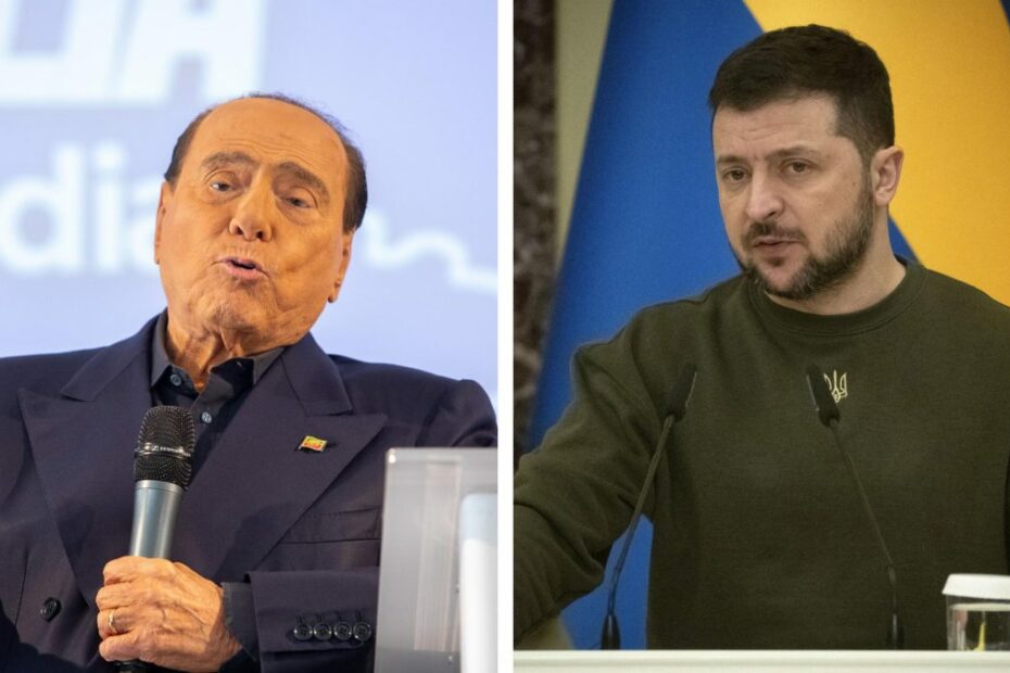 Meloni Berlusconi telefonata Zelensky