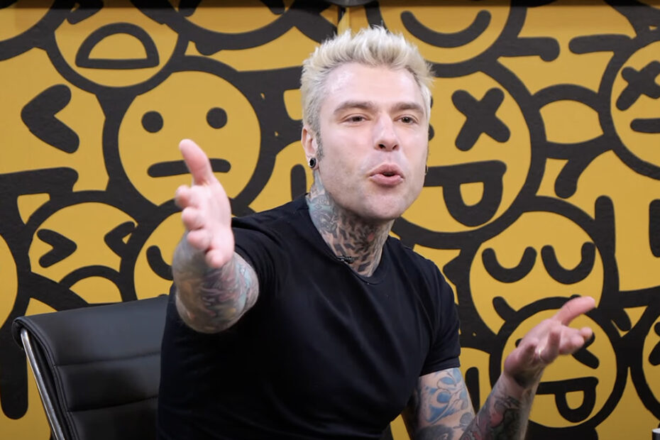 Fedez diretta web balbettare