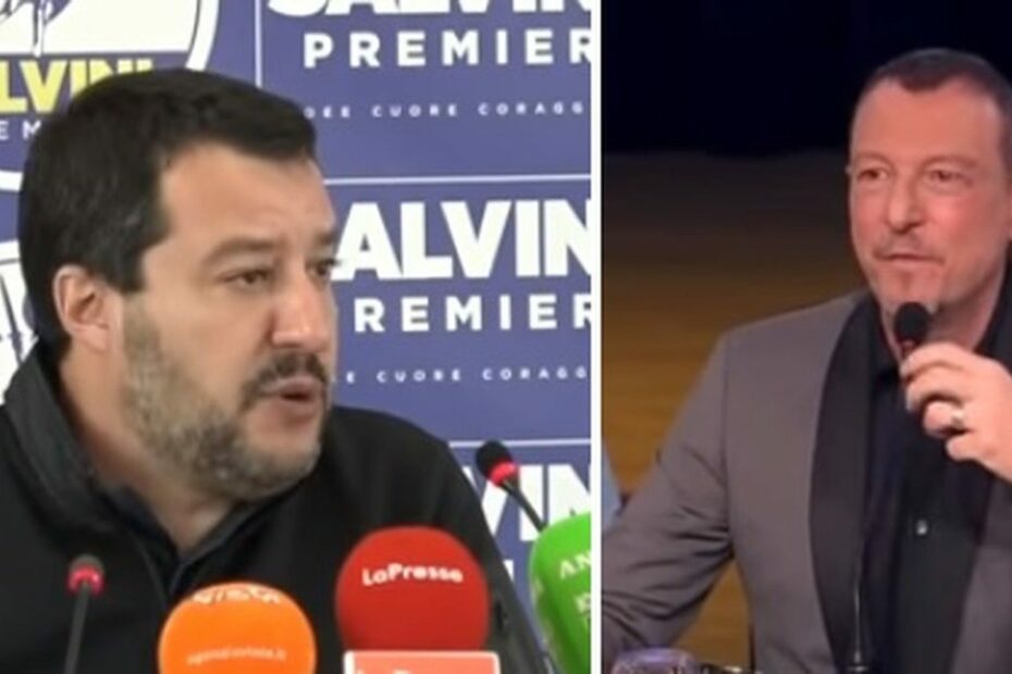Sanremo Salvini Amadeus Egonu