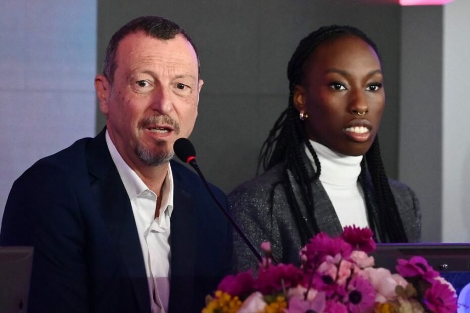 Egonu Sanremo conferenza stampa