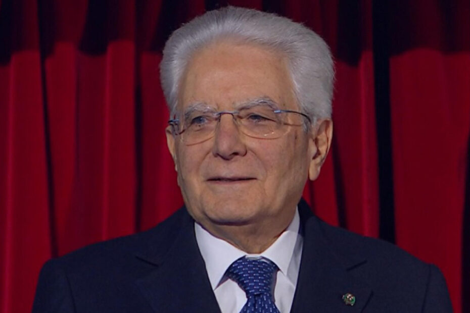 Sergio Mattarella Sanremo Meloni