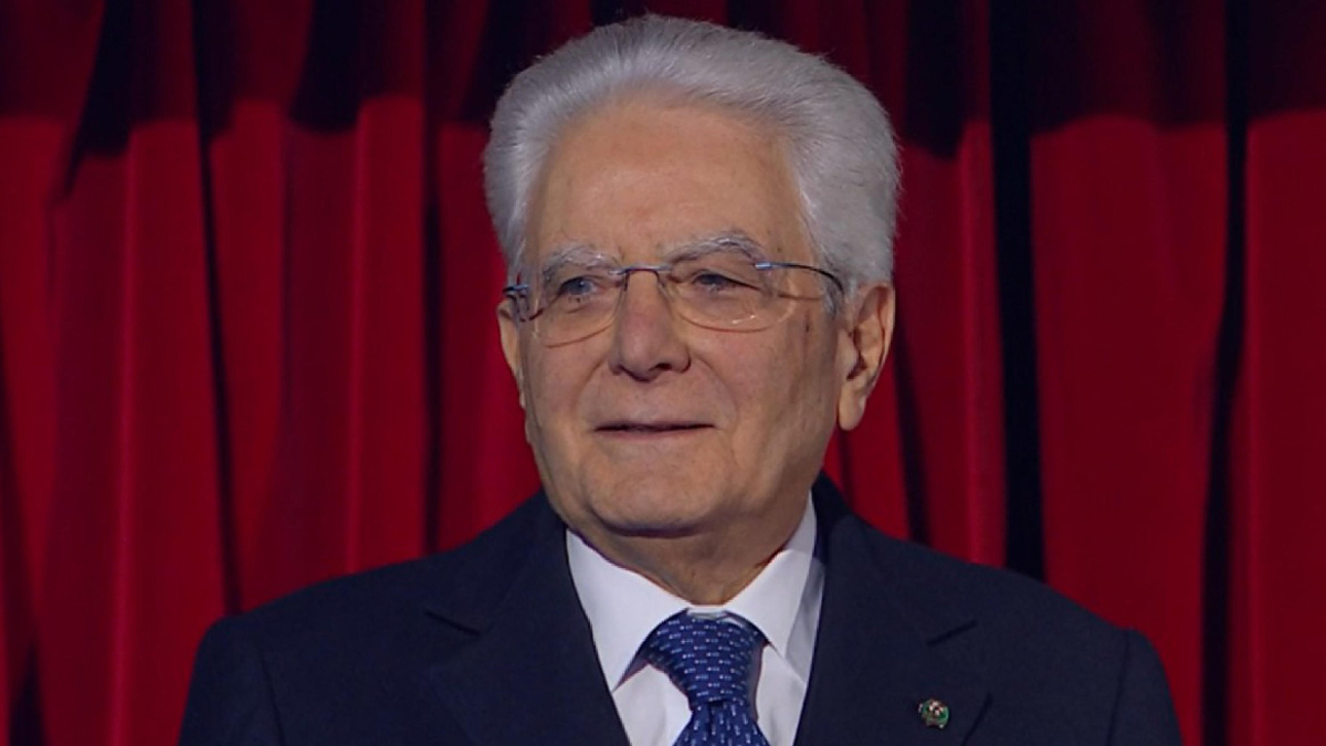 Sergio Mattarella Sanremo Meloni