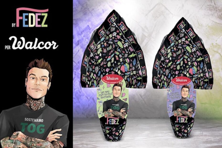 Fedez De Benedetti uova Pasqua