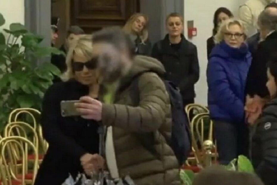 De Filippi selfie Boretto