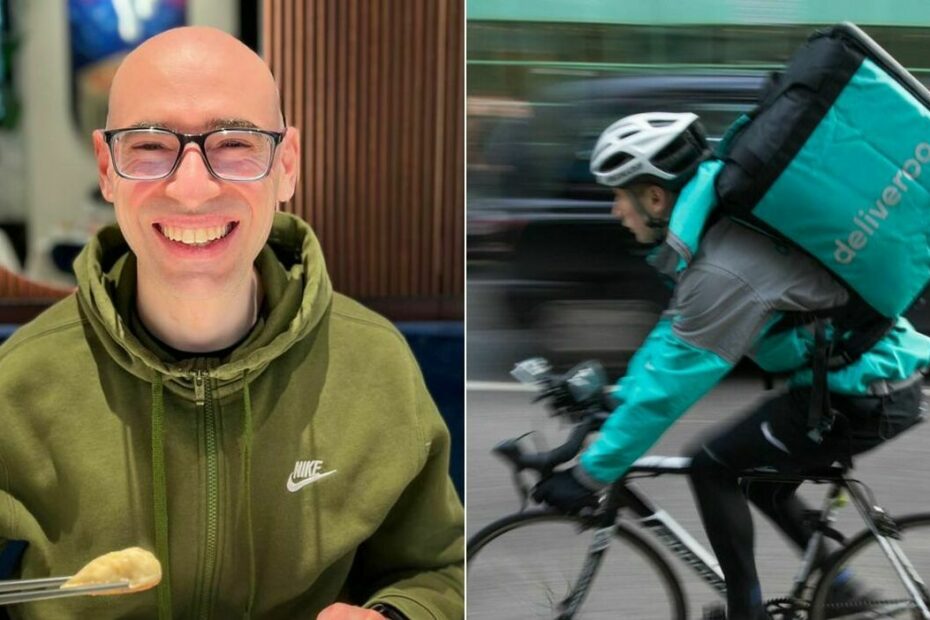 Salvatore Aranzulla Deliveroo pizza