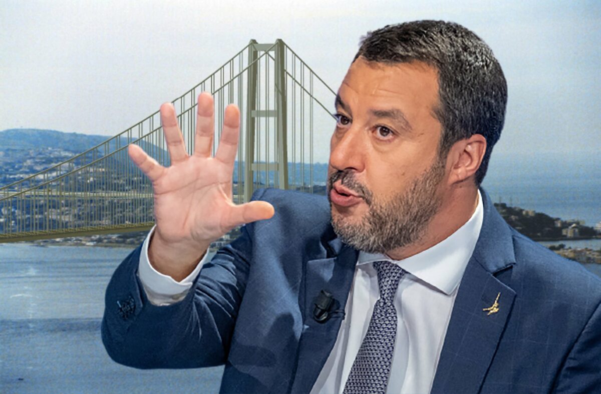 Ponte sullo Stretto Salvini