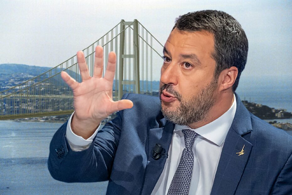 Ponte sullo Stretto Salvini