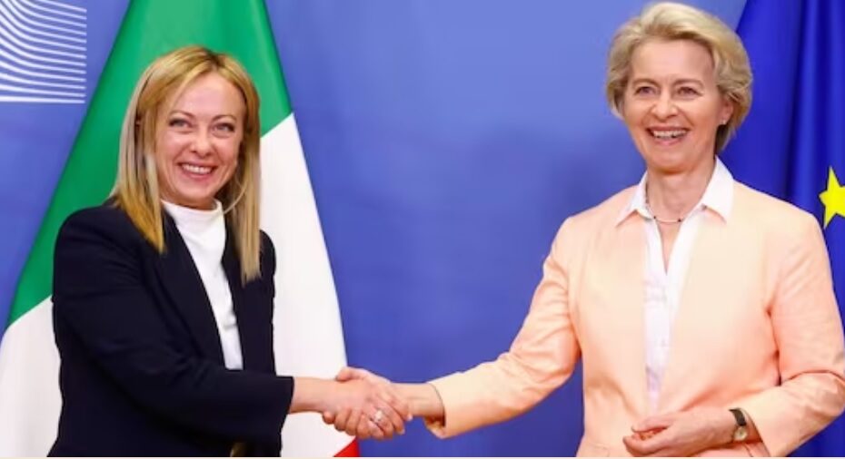 Botta e risposta sulla questione migranti tra Meloni e von der Leyen