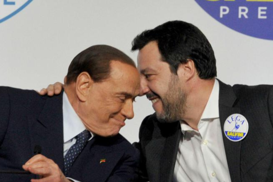 Silvio Berlusconi e Matteo Salvini