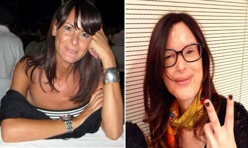 Lucia Annibali prima e dopo lo sfregio in volto subito da un attacco del suo ex con l'acido