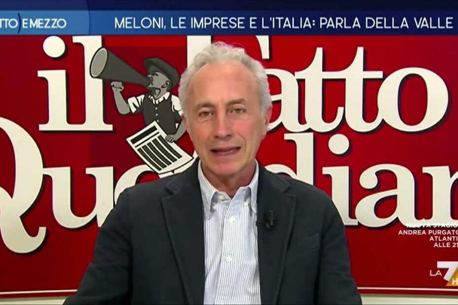 Travaglio Meloni cameriera Biden