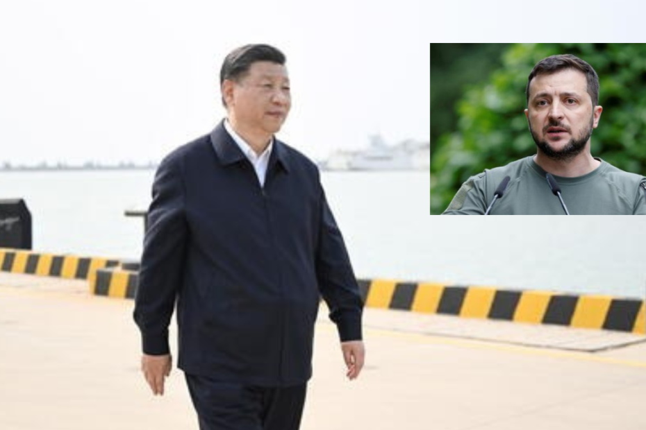 Il presidente cinese ha telefonato all'omologo ucraino Zelensky
