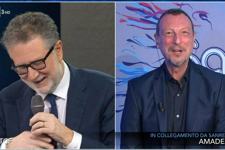 Fabio Fazio Amadeus Rai