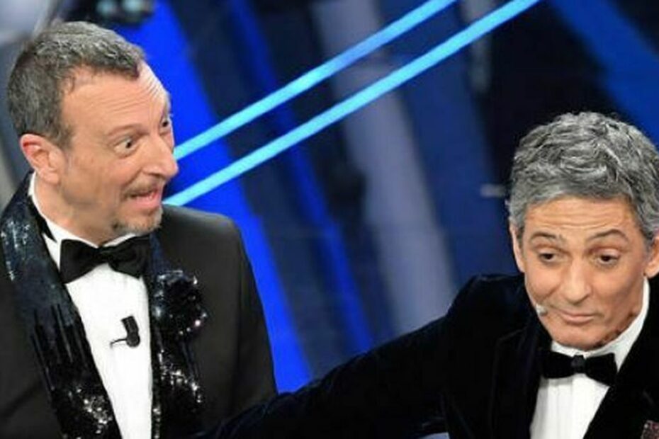 Amadeus Fiorello Sanremo Rai