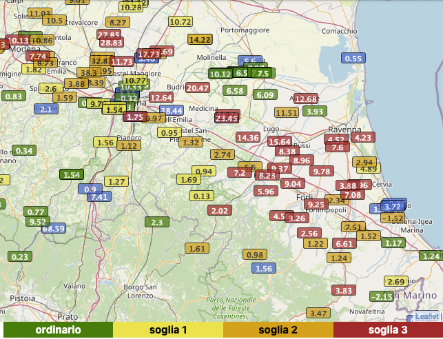 Mappa Arpae