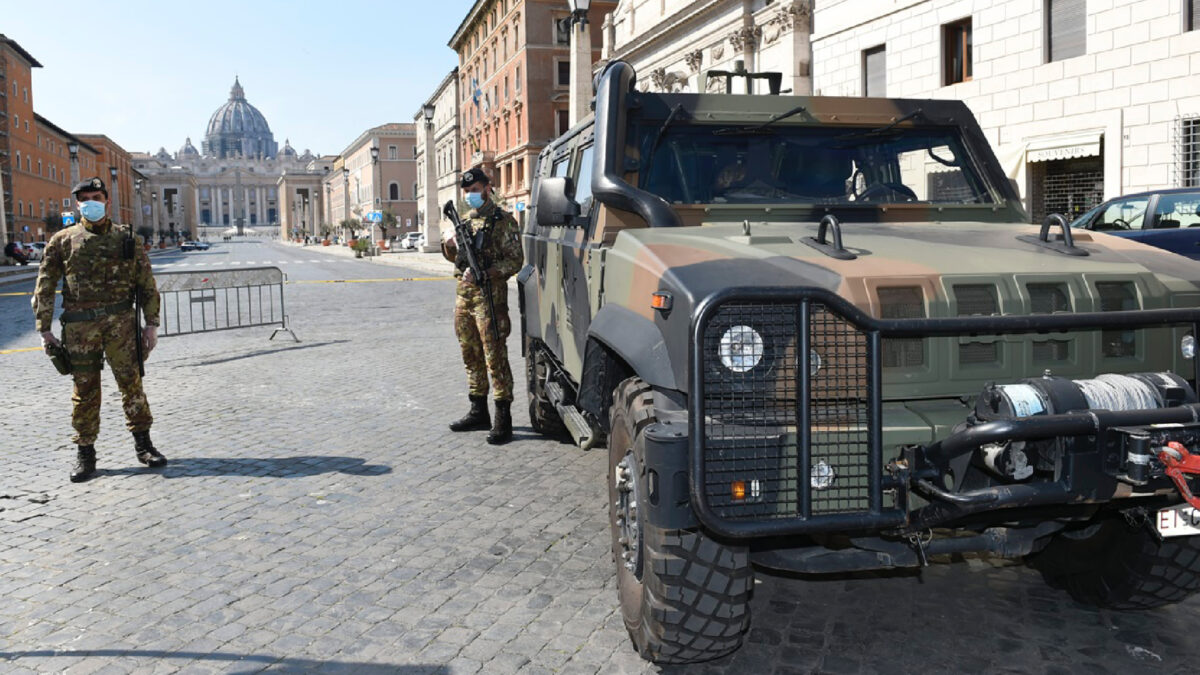 Visita Zelensky roma blindata