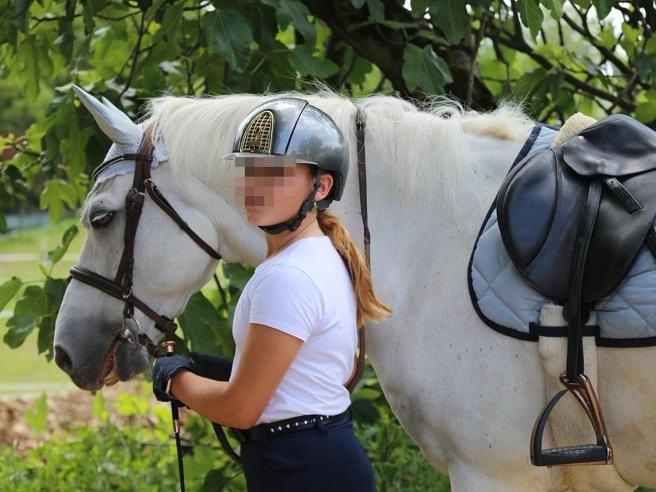 Giulia campionessa di equitazione