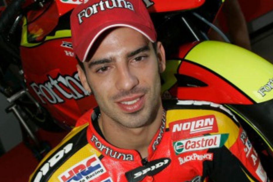 L'ex campione di MotoGp Marco Melandri