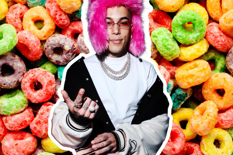 Sfera Ebbasta pubblicizza i cereali Yummer's