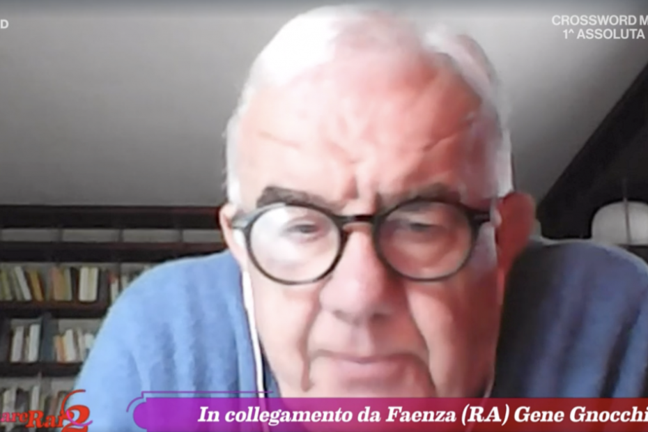 Gene Gnocchi in lacrime dopo l'alluvione di Faenza