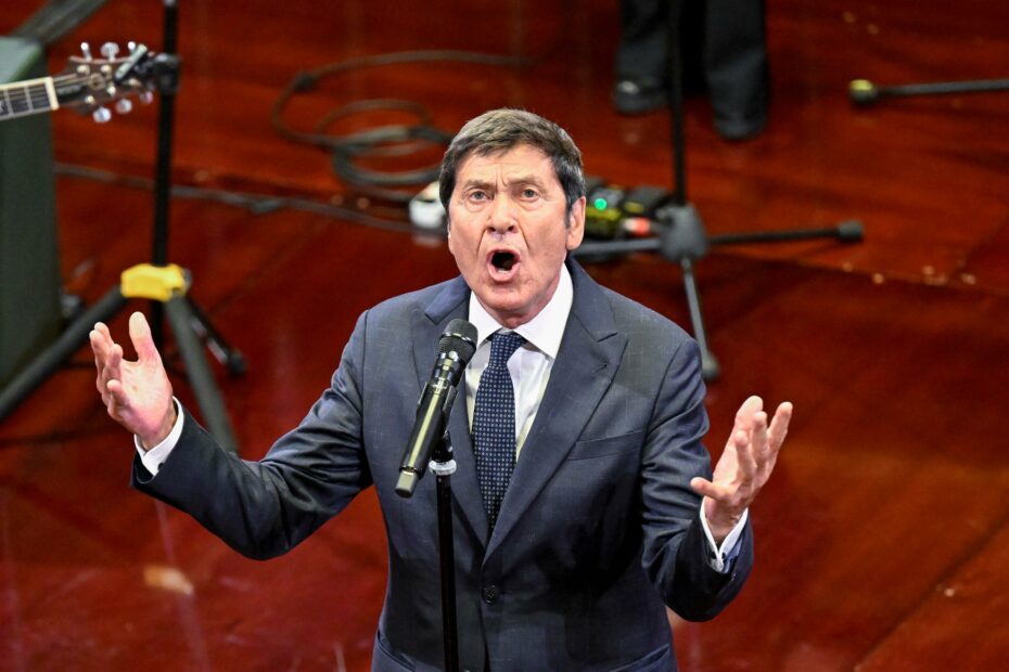 Gianni Morandi Senato Meloni