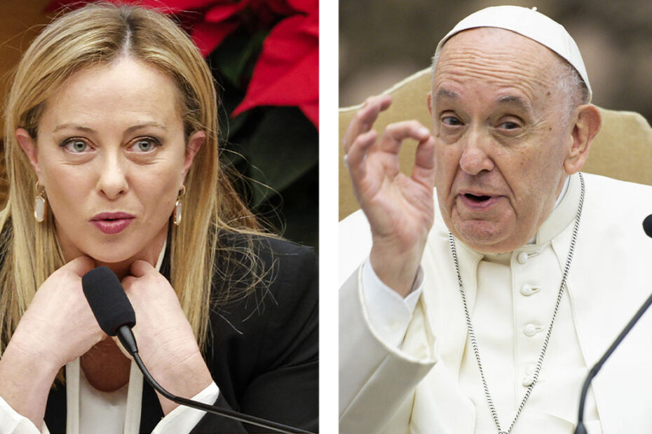 Papa Francesco Meloni natalità