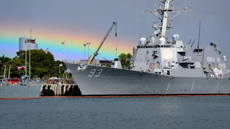 Il cacciatorpediniere USS ChungHoon