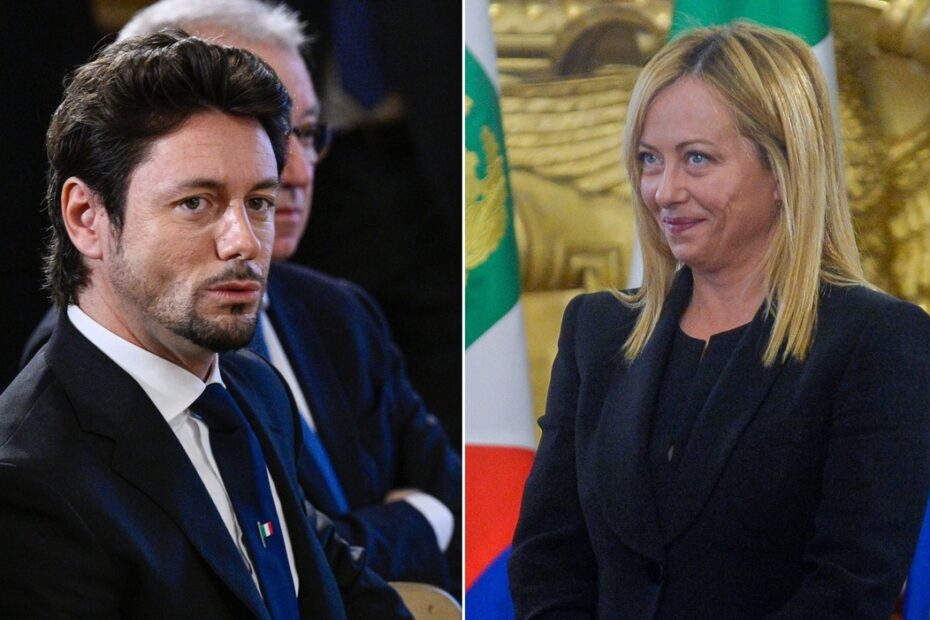 Andrea Giambruno Mediaset Meloni
