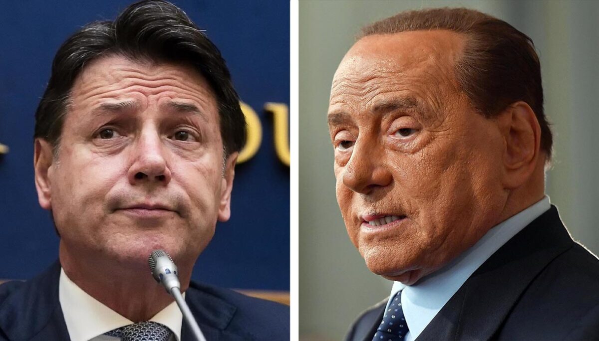 funerali Berlusconi Giuseppe Conte