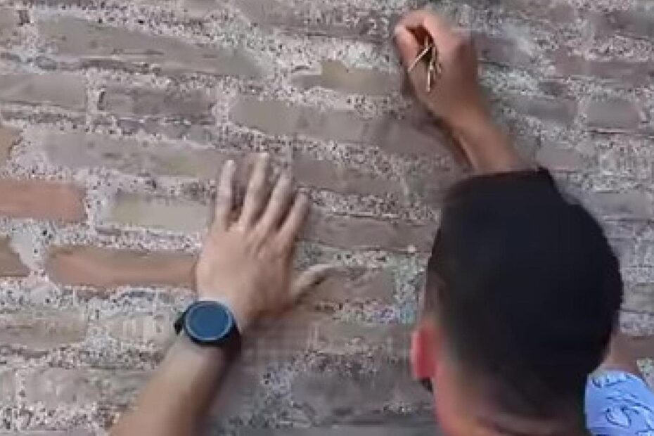 Colosseo sfregio turista Danailov