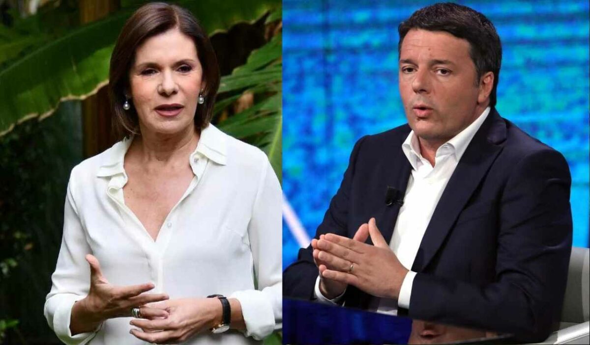 Bianca Berlinguer Matteo Renzi