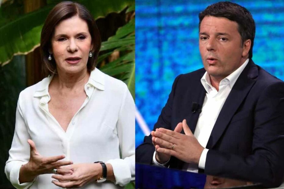 Bianca Berlinguer Matteo Renzi