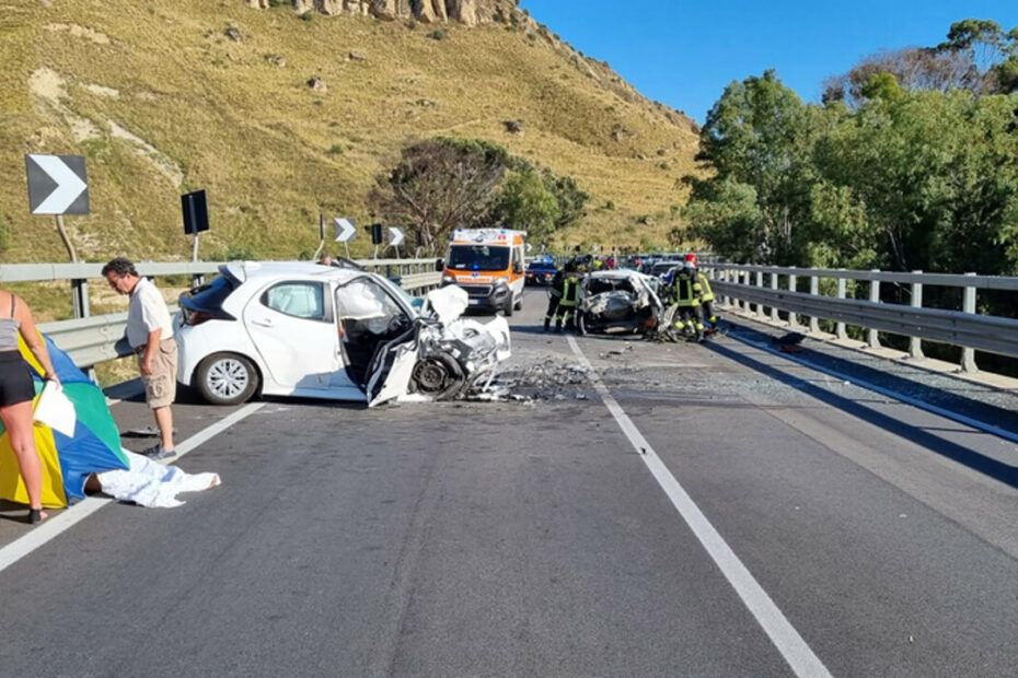 incidente stradale Gela Caltanissetta