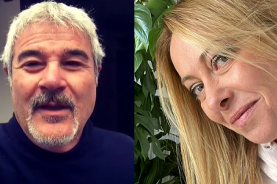 Pino Insegno raccomandato Meloni