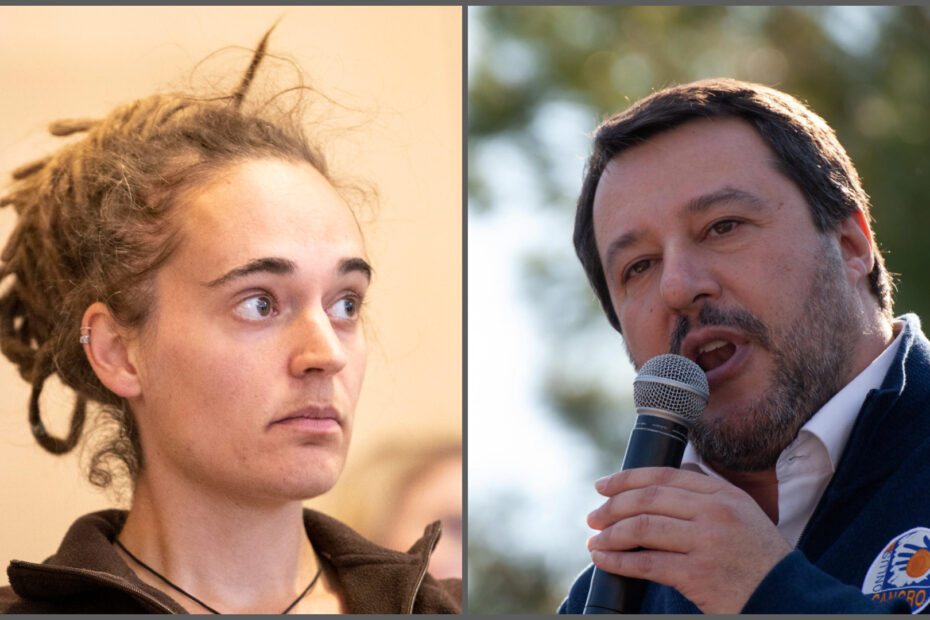 Carola Rackete europee Salvini