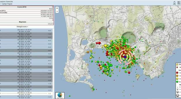 Terremoto campi flegrei