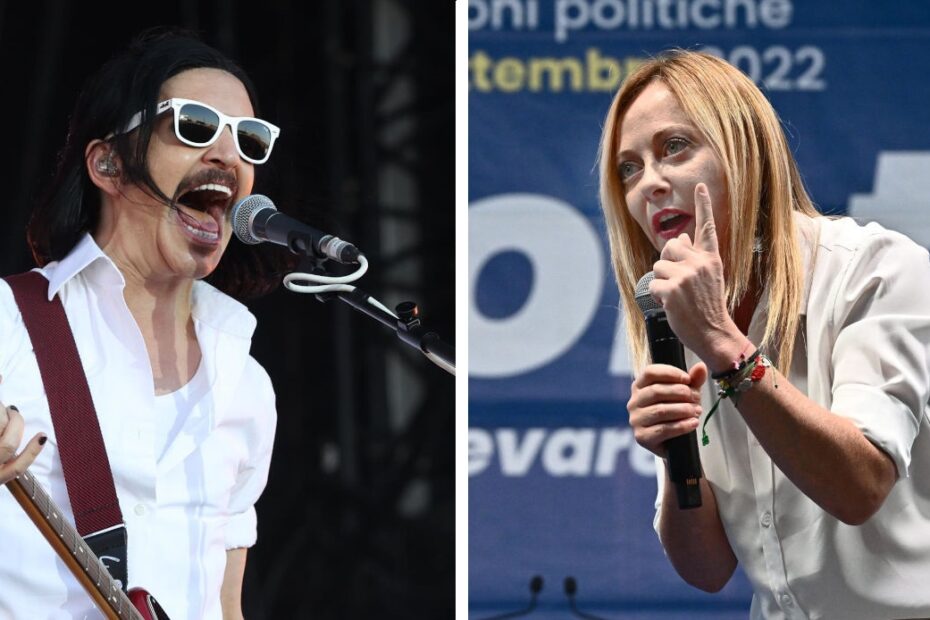 Meloni denuncia Molko Placebo