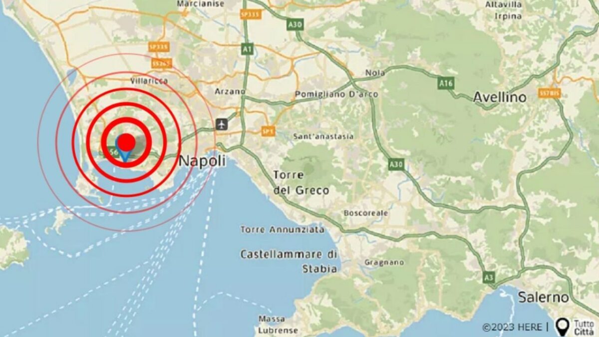 terremoto evacuare Campi Flegrei