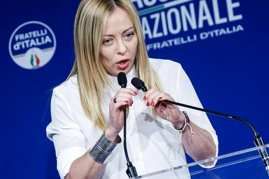 Giorgia Meloni Arianna assemblea