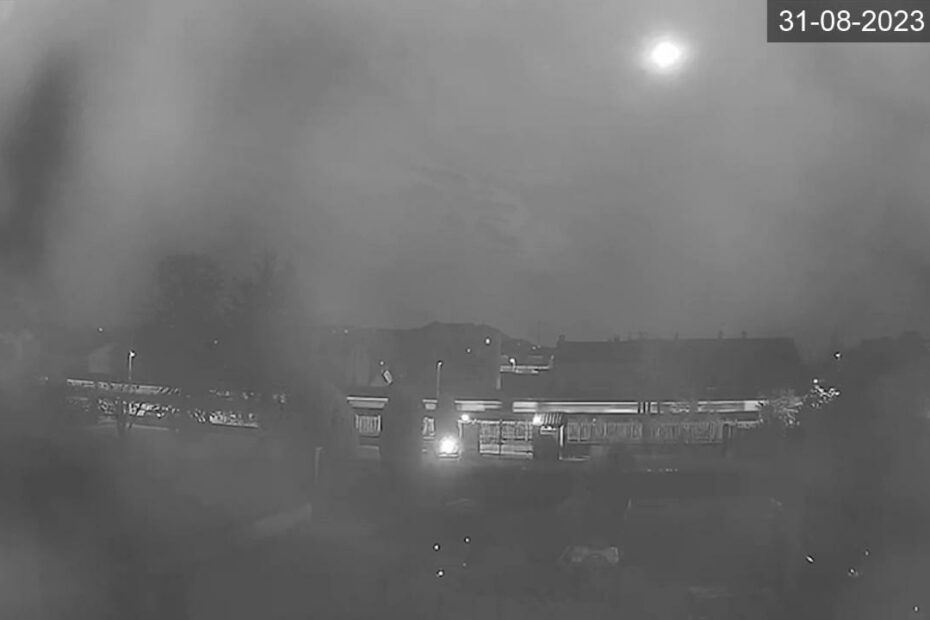 Brandizzo incidente video telecamera