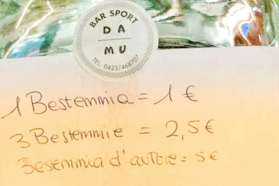 Bar Sport bestemmia multa