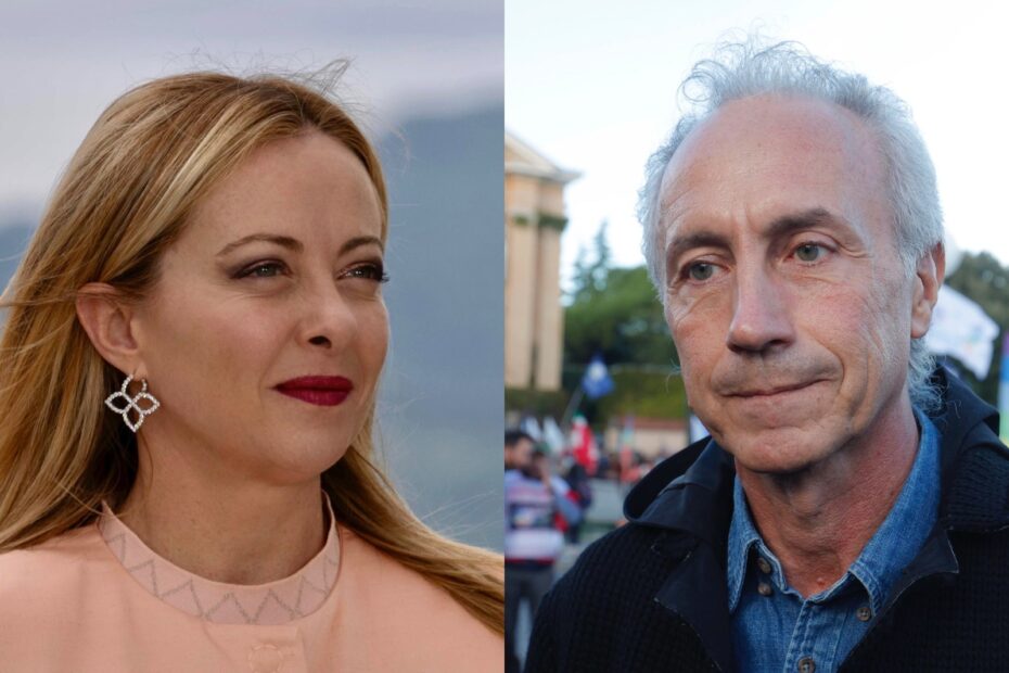 Marco Travaglio Meloni migranti