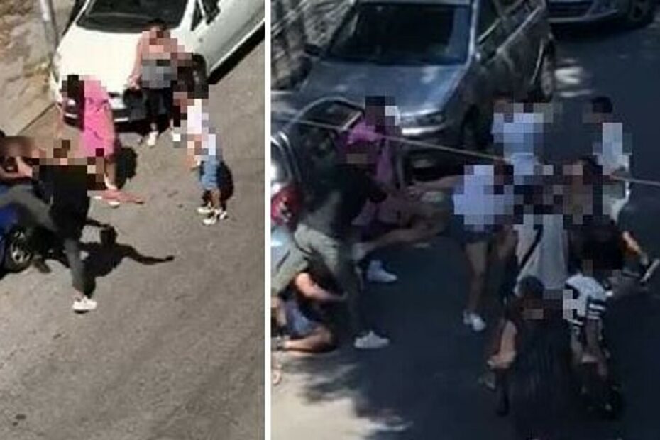 Roma Quarticciolo scippatore pestato