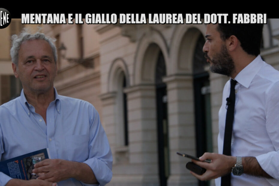 Mentana Le Iene Fabbri