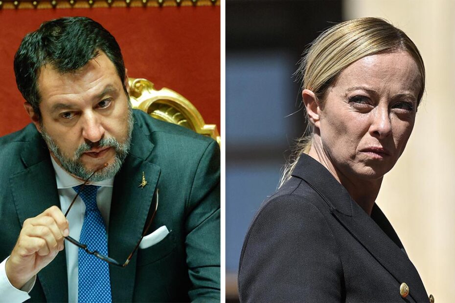 crisi governo Meloni Salvini