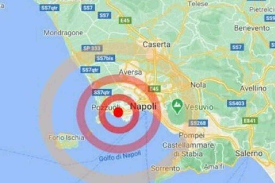 sciame sismico Campi Flegrei