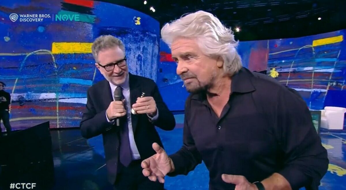 Beppe Grillo ospite Fazio
